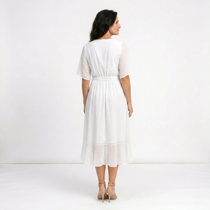 Monique - Robe midi fluide légère