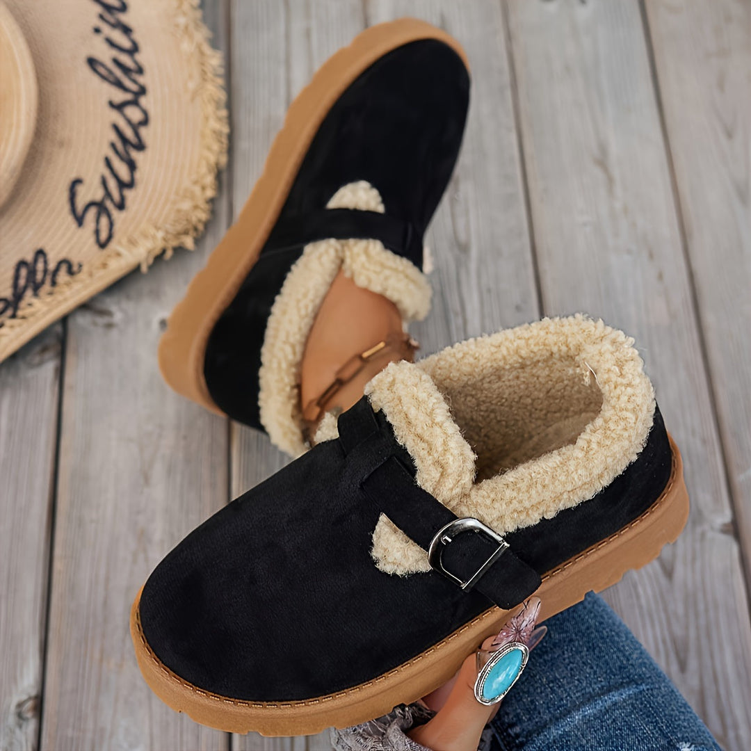 Lina | Bottines d’hiver douillettes à soutien ergonomique