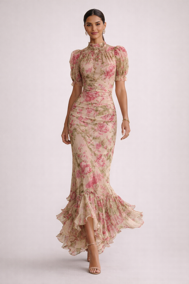Fiora – Robe Longue Romantique