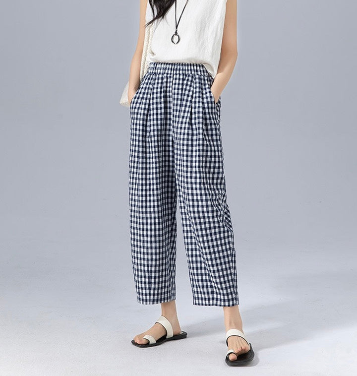 Chelsea Gingham Trousers