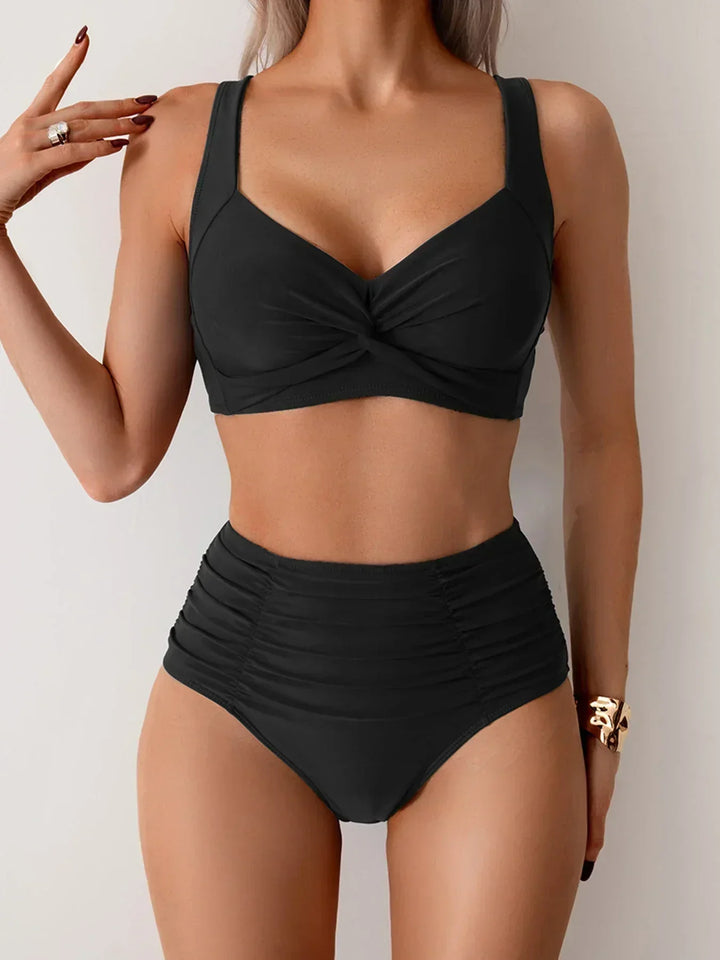 Lola® | Ensemble Bikini d’Été Taille Haute