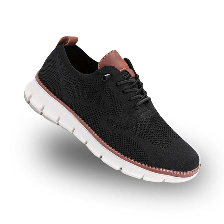 Gijs Ultra Comfortable Walking Shoe Black