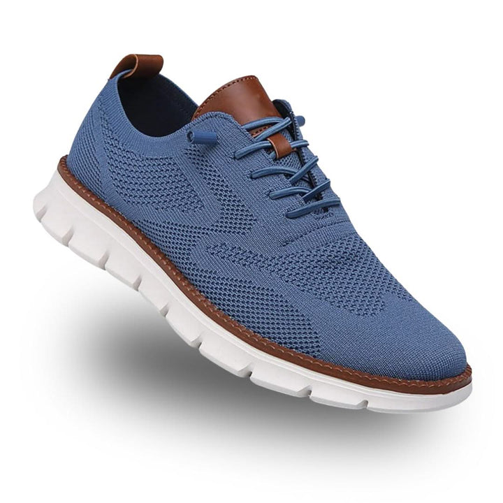 Gijs Ultra Comfortable Walking Shoe Blue