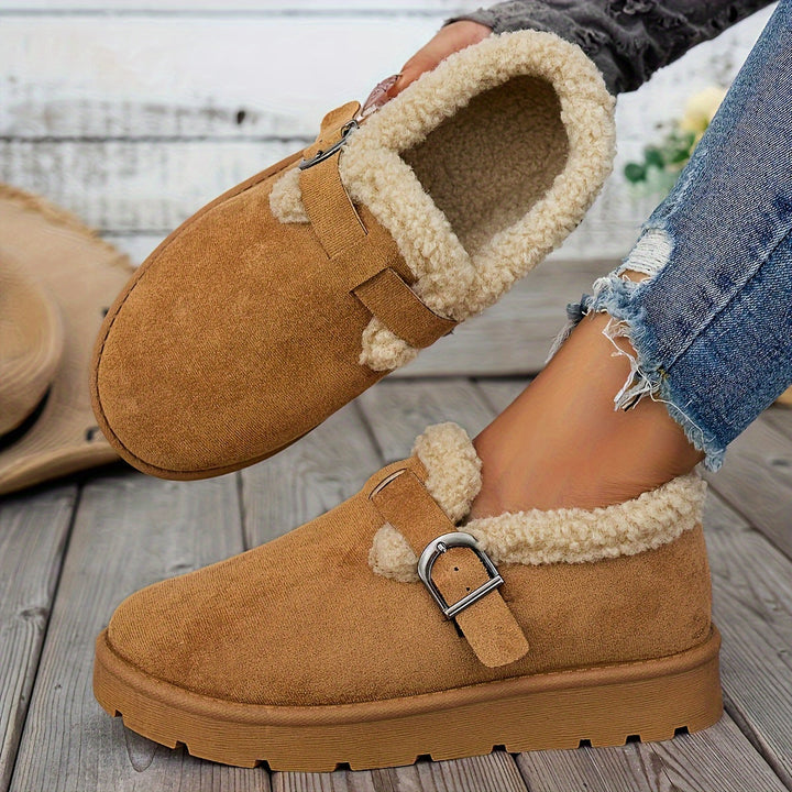 Lina | Bottines d’hiver douillettes à soutien ergonomique