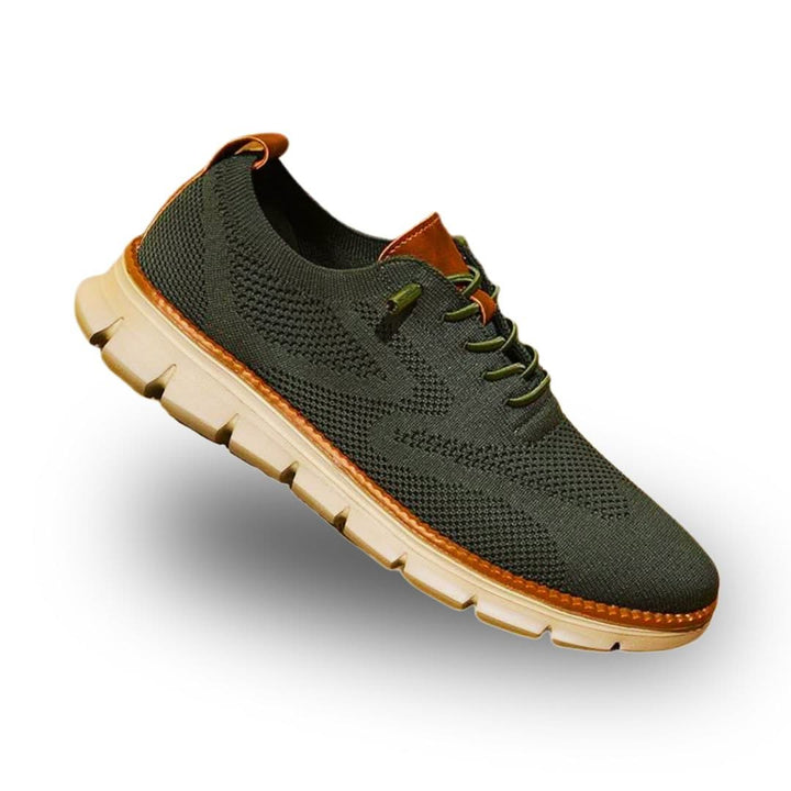 Gijs Ultra Comfortable Walking Shoe Olive
