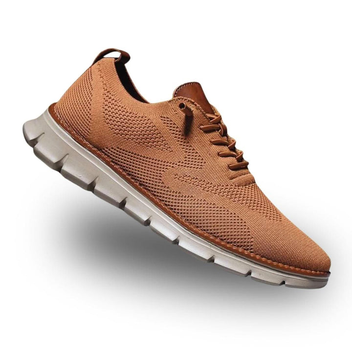 Gijs Ultra Comfortable Walking Shoe Caramel