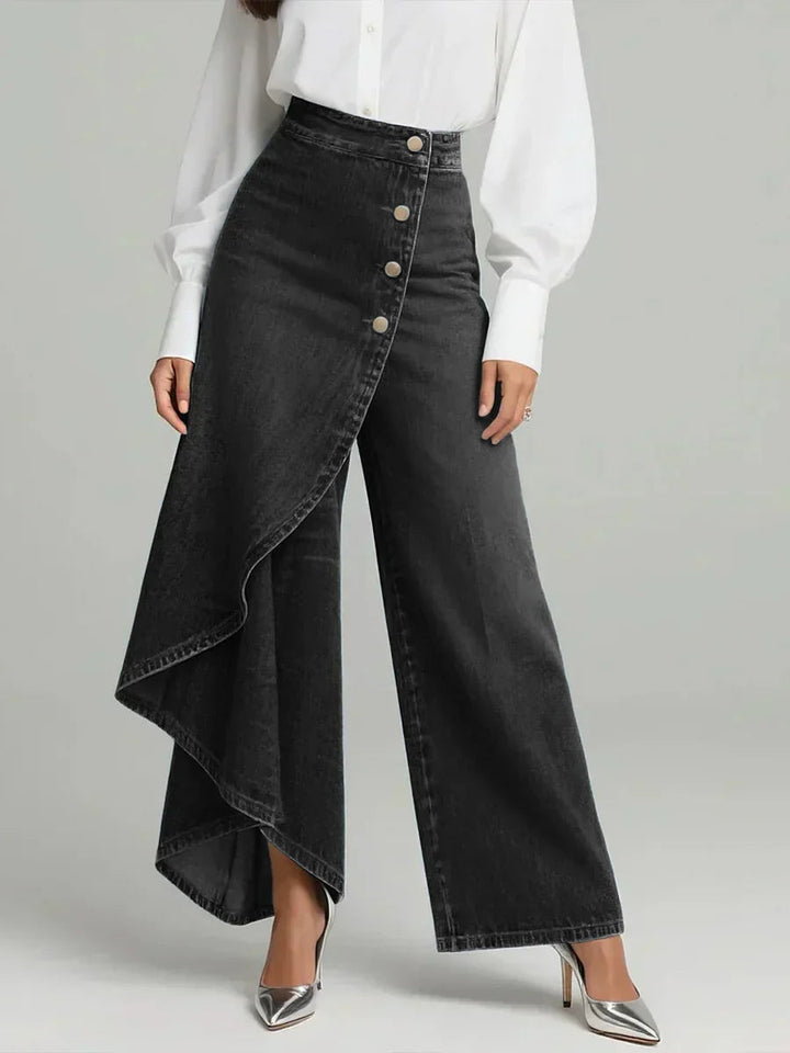 Reya High-Waisted Wide-Leg Jeans