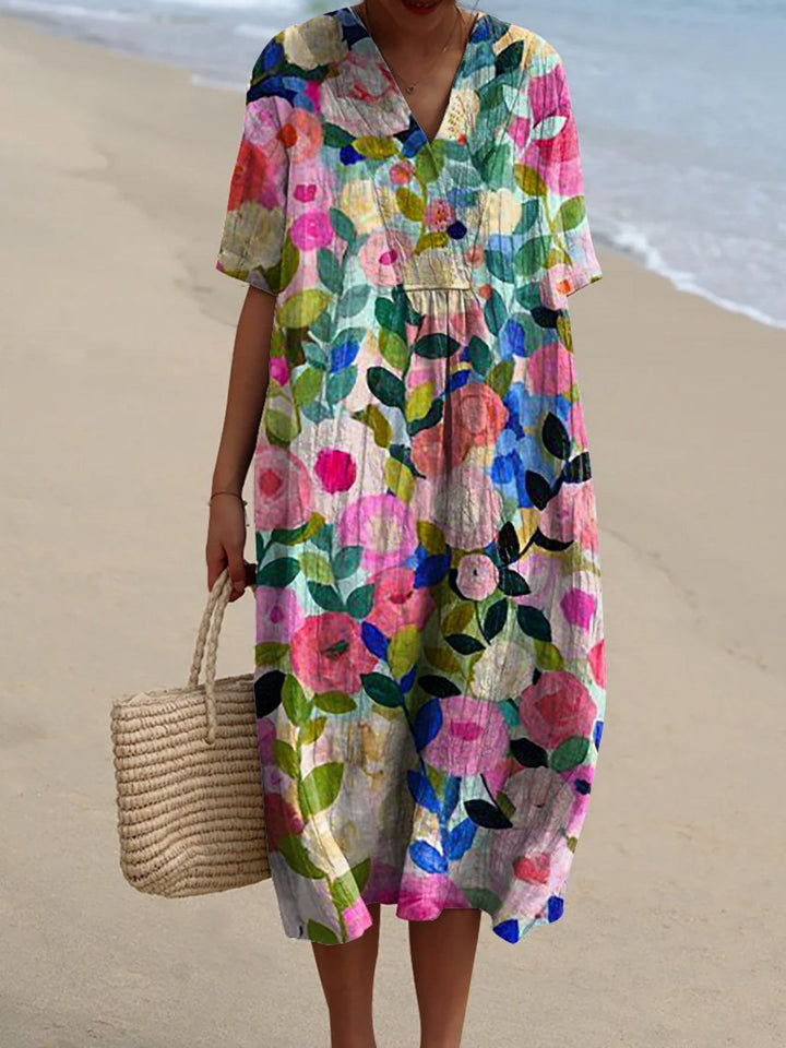 Lima - Vintage Flower Dress