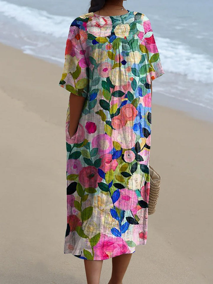 Lima - Vintage Flower Dress